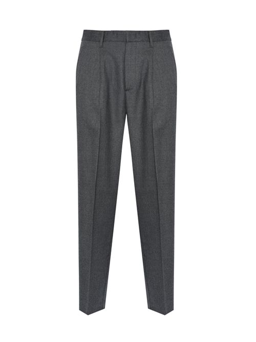 Pantaloni in twill stretch di lana vergine Grigio EMPORIO ARMANI | EM003013 AF18507O8019